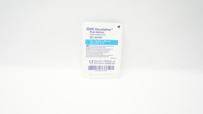 BD 367341 Vacutainer Push Button Blood Collection Set 25G x 3/4inch x 12inch (x)